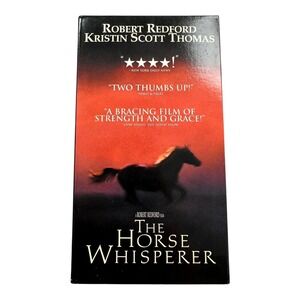 The Horse Whisperer VHS Movie Robert Redford‎ Kristin Scott Thomas PG 13